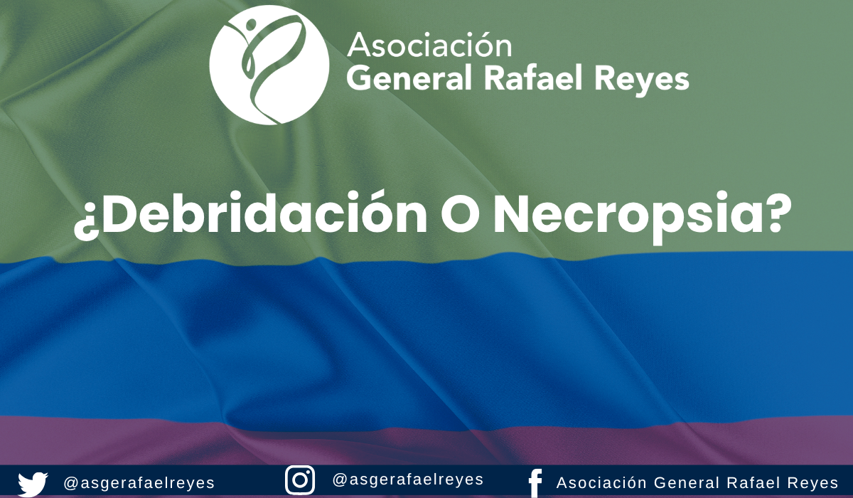 Lee más sobre el artículo ¿Debridación o necropsia?
